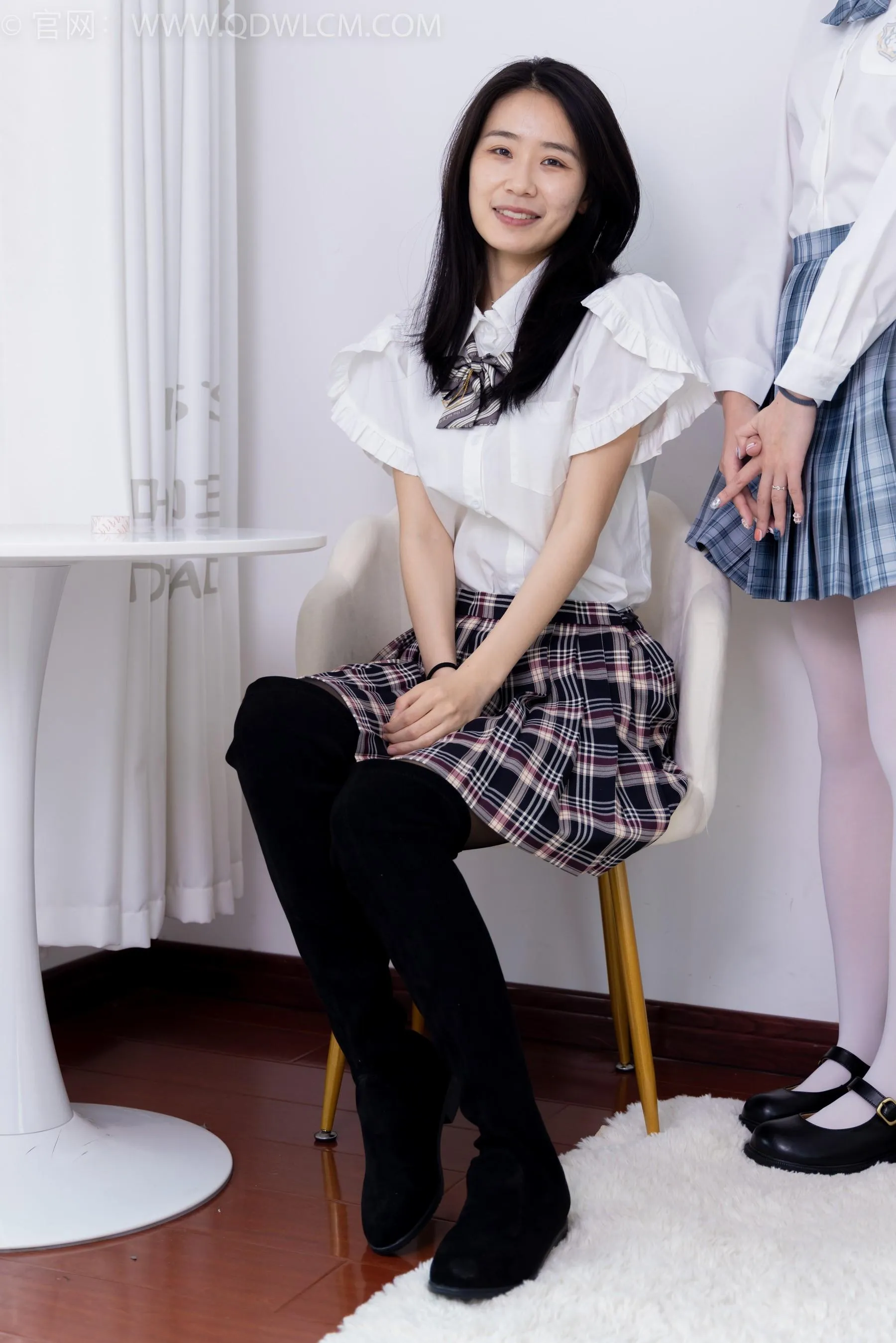 物恋传媒 NO.1582 菜菜小敏-学院姐妹花 [177P]插图1